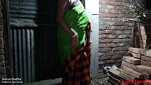 Lovely village wife enjoys full night of sex with fingering and blowjob.