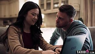 Did Asian Teen Lulu Chu Hear Milf Vic Fuck Her Roommate Seth Gamble Hardcore?