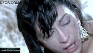 I saw the milf fucking outdoors with a muscular guy and his big cock