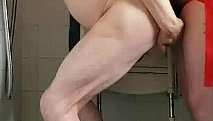 Pegging boyfriend's ass in kitchen, cornfield, and bathroom with ass to mouth!