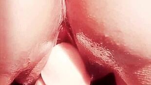 Maturemons Teasing With Toys And Dildo On Her Big Pussy Lips