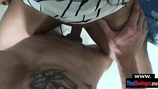 Did you see my Thai GF's quickie fuck in the kitchen?