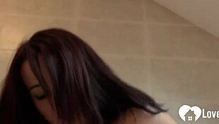 Aroused girlfriend masturbates to orgasm