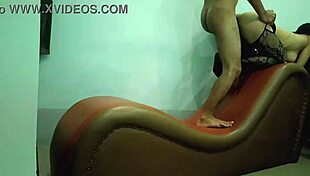 Myanmar Wife Cheats On Sofa With Sex