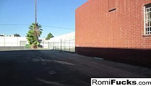 Romi Rain & Dani in Lesbian Black-Light Fun!