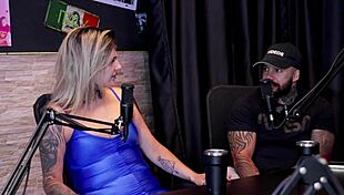 married couple invites teen for outdoor threesome in lingerie