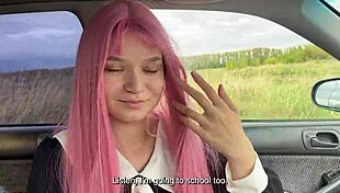 Horny Student Girl Fucked by New Physical Education Teacher, Submissive and Screaming