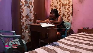 Wow! Indian boss bangs his secretary hard in office room. Can't believe the wild sex they had!