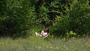 je me touche devant passants et joggeur me baise avec faciale