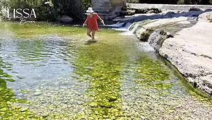 Walk And Sex Outdoors Fucking Interrupted By Unexpected Best Blowjob And Cum In Ass