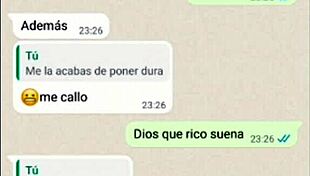 mi novia disfruta la leche con gusto