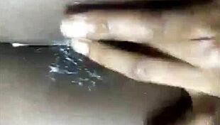 anal fingering till my wet ass cum with homemade assplay