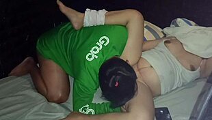 asian chubby pregnant woman having sex in hotel missionary and doggystyle