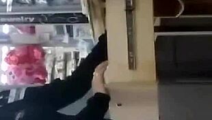 This candid video captures a hot young 18+ booty hidden in sexy clothes