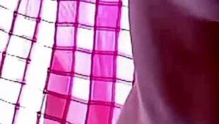 with her ass open and pregnant, she gets anal worship