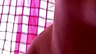 with her ass open and pregnant, she gets anal worship