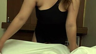 Blonde seduces step bro with kisses and fingering