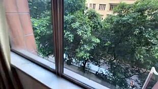 After a hard workout, he relaxes with anal from the muscular trainer