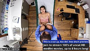 Aria nicole spreads her pussy backstage, using toys and vibrator before getting fucked and creampied