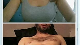 cute girl says, 'let me help you jerk off more' on webcam