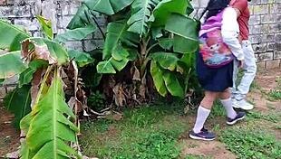 schoolgirl with desires gets taken to abandoned house