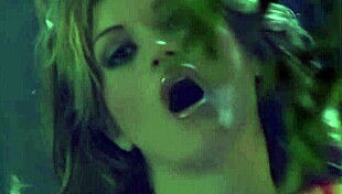 Natasha plays with her big tits and tight pusssy