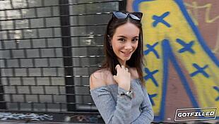 Gotfilled Liz Ocean Rides Cock In Doggystyle And Cowgirl