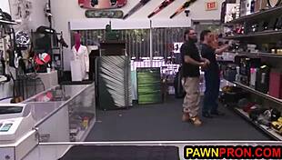 Lovely Blonde Stripper Bang For The Buck