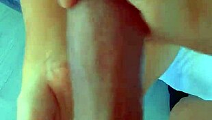 perfect titties tanned teen gets blowjob handjob and creampie