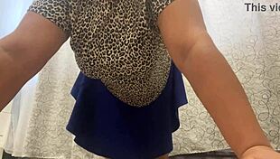 Hot stepmom got so horny during workout