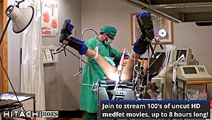 Human Guinea Pig Gets More Mandatory Hitachi Orgasms From Doctor-Tampa - Phoenix Rose Latina Vibrator Spreading Hospital Florida Backstage