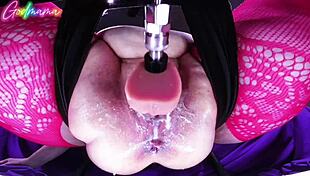 Your fat mama loves getting her big wet cunt punched by a machine.