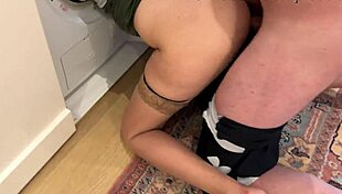 I bang stepmom while she's stuck in washer