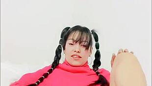 Playful Blue Masturbates with Toys and Squirts Just for You