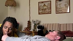 Homemade Amateur Ebony Wants To Suck Dick In Bedroom