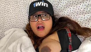 Stepmother says, 'Come fuck my pussy with monster cock'