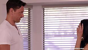 asian teen loses her virginity to her best friend's stepdad