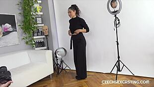 Hot Brunette Sex Bomb in Intense Porn Action