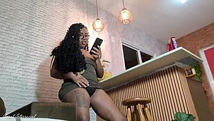 Caught Latina Neighbor Masturbating, She Needs My Help.