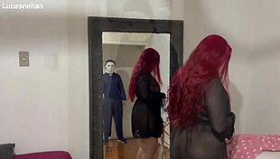 i watch michael myers dominatin camila gaucha's ass in this halloween parody