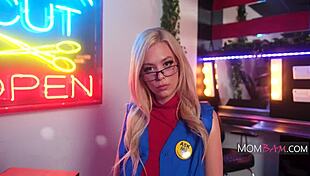 Blonde boss Barbie Breach faces kinky quandary with Mike Mancini