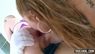 Intriguing true anal fucking of hime marie's tight virgin ass