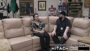 Man, Mara Luv’s freshman Hitachi orgasm in POV is intense!