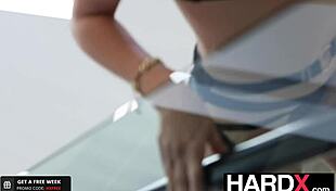 sexy cherry kiss gets hardcore anally pulverized with toys and deepthroat