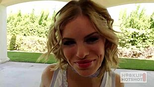 Slut Jesse Pony takes Nade Nasty's cock in wild anal action. Blue-eyed babe loves ass-to-mouth play!