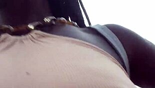 Join a black African lady for an intriguing meal