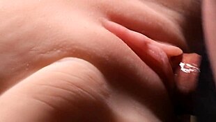 Tease Her Smooth Wet Pussy With Close-Up Handjob Session