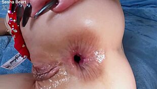 big anal gape with sasha beart, atm sloppy head in one-on-one session
