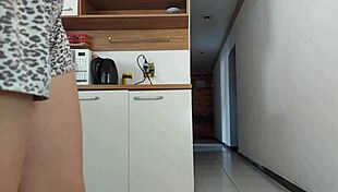 did i fuck my husband's beautiful friend in the kitchen while he was showering?