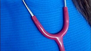 Real Nurse Shows Special Practice At Hospital